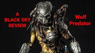 Hiya Toys Exquisite Mini AVP Alien vs Predator Requiem Wolf Predator 118 Scale Action Figure Review [upl. by Trefler]