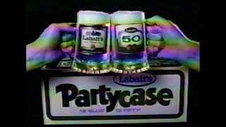 VHS  Vintage Labatt Beer Party Case and Petro Canada TV Commercial 1983 [upl. by Danby]