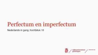 H10  perfectum en imperfectum [upl. by Docile]