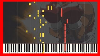 Hajime No Ippo Opening 1  Under Star Synthesia Tutorial [upl. by Sousa]