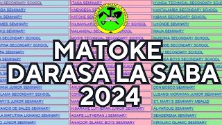 MATOKEO YA DARASA LA SABA 2024 PSLE RESULTS 20242025 [upl. by Arodoeht195]