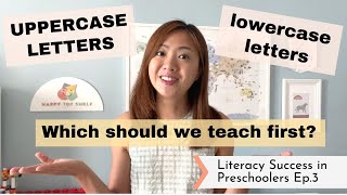 Uppercase and Lowercase Letters  Which do we teach first [upl. by Naasar]