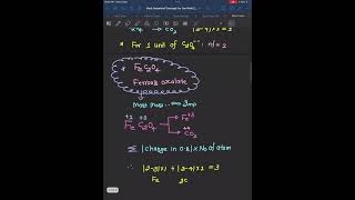 CONCEPT 7 JEE MAIN REDOX TITRATION nfactor equivalent shorts [upl. by Carmine560]