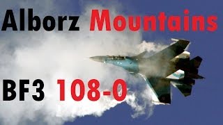 BF3 Perfect Jet Round 1080  Alborz Mountains SU35  Conquest HD Gameplay [upl. by Akehsar]