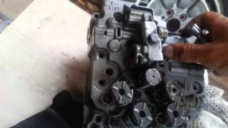 AW5550SN valve body reassembly [upl. by Anivahs]