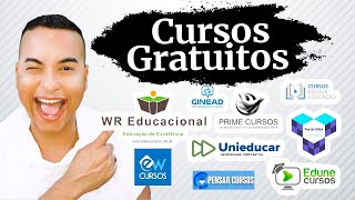 10 Cursos Gratuitos Online com CERTIFICADO IMPRESSO [upl. by Aliab933]