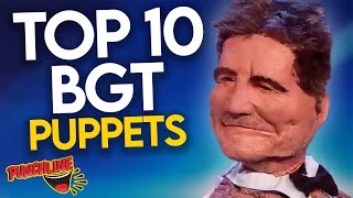 Top 10 BGT PUPPET Auditions Funny Ventriloquists [upl. by Rodmur963]