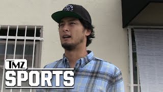 Yu Darvishs Emotional World Series Apology I Couldnt Do It Im Sorry  TMZ Sports [upl. by Eletnahc438]