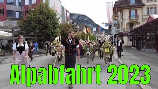 Alpabfahrt 2023 [upl. by Francoise]