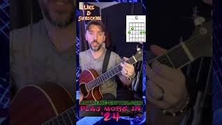 short PlayMoreIn24 Lyin Eyes Chords foryou fyp like subscribe youtubeshorts [upl. by Yentruok]