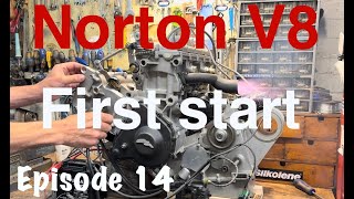 Norton Nemesis V8 Rebuild  Episode 14 [upl. by Yggam410]