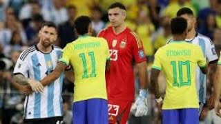 Brazil vs Argentina l Full Football Match l Fifa World Cup l Qualifiers 2022 [upl. by Aluino]