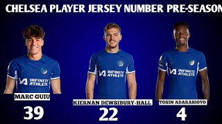 🔵 CHELSEA SQUAD NUMBERS FOR OUR USA PRESEASON TOUR 🔵 [upl. by Eversole]