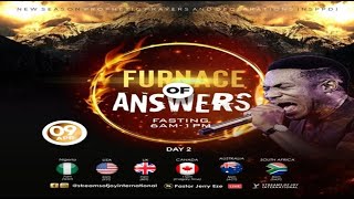 FURNACE OF ANSWERS  DAY 2  NSPPD  9TH APRIL 2024 [upl. by Htenywg]