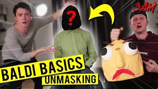 WE FINALLY UNMASKED BALDIS BASICS AT 3 AM THIS CANT BE TRUE [upl. by Topliffe]