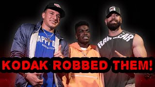 Kodak Black ROBBED SteveWillDoit [upl. by Netsriik]