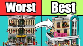 EVERY LEGO Modular 2007  2023 Set Ranked [upl. by Llyrat495]