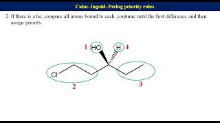 Priority rules CIP Rules Cahn–Ingold–Prelog priority rules [upl. by Eilesor]