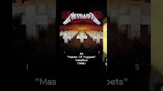 Thrash Metal’s Most Important Albums shorts metallica slayer megadeth sepultura [upl. by Williamsen]