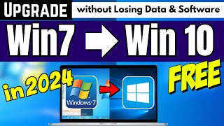 How to Upgrade Windows 7 to Windows 10 in 2024 [upl. by Danae777]