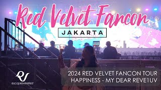 Red Velvet Fancon My Dear  Reve1uv Jakarta [upl. by Fauver75]