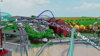 NEW Launched Spinning Coaster  Multiple POVs  Theme Park Tycoon 2 Roblox [upl. by Herra428]