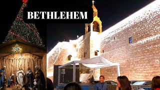 MERRY CHRISMAS FROM BETHLEHEM How Christmas is celebrated in Bethlehem [upl. by Feil]