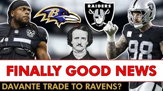 Raiders FINALLY Got Some Good News Today  Davante Adams Trade To Ravens [upl. by Mecke931]