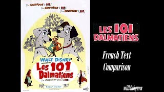 101 Dalmatians  Localized Text Comparison  French [upl. by Sewoll]