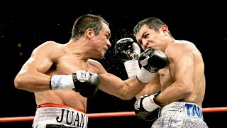 Juan Manuel Márquez vs Marco Antonio Barrera  Highlights LEGENDS COLLIDE [upl. by Lakim472]