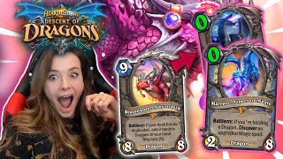 BEST LETHAL EVER Dragonqueen Alexstrasza Highlander Hunter Hearthstone Descent Of Dragons [upl. by Ringo]