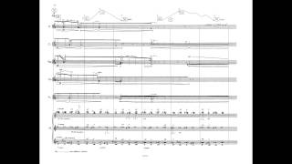 Gérard Grisey  Vortex Temporum w score for six instruments 1995 [upl. by Quillon]