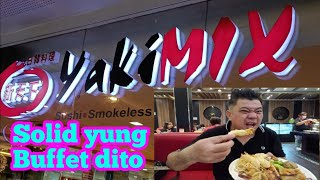 Yakimix SM North Edsa Sulit Solid Buffet Napalaban ako sa Tikiman Time [upl. by Egide]