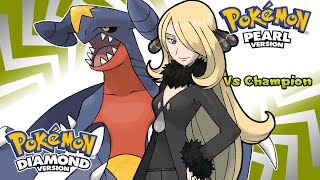 Pokémon Diamond Pearl amp Platinum  Champion Cynthia Battle Music HQ [upl. by Tews]