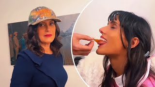 Michigan Gov Gretchen Whitmer feeds Doritos to leftwing influencer in deeply bizarre communion 🎥 [upl. by Nnylsor103]