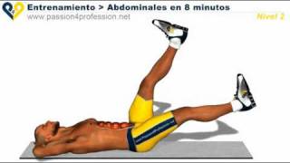 Abdominales en 8 minutos nivel 2 [upl. by Elke]