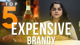 5 Most Expensive Brandy In The World  Best Brandy Brands with Price in India [upl. by Earej]