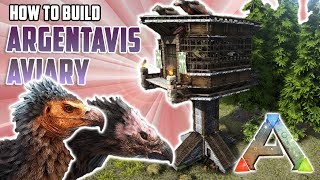 How To Build An Argentavis Aviary  Ark Survival Evolved [upl. by Marianna]