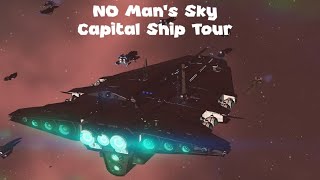 No Mans Sky Xbox Gameplay  Capital Ship  Freighter Base Tour  NMS The IX Jacobyte [upl. by Ylerebmik]