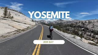 Yosemite Biking with EMPTY Roads  The Return of Tioga Pass [upl. by Ariella]