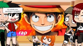 Mugiwaras de East Blue  Shanks reagindo ao Rap do LuffyChapéu de Palha7MZreact GC [upl. by Anilag]