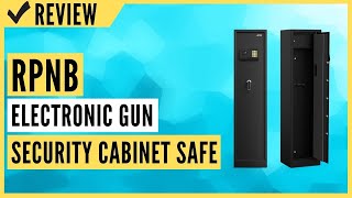 RPNB Rifle Safe Electronic Gun Security Cabinet Review [upl. by Etti]