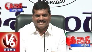 Teenmaar News on Botsa Satyanarayana Funny English amp Brandi Shops [upl. by Malamut706]