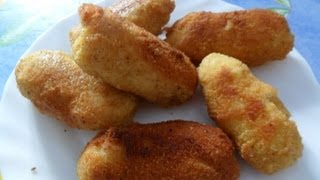 Croquetas de morcilla bechamel en un minuto y medio [upl. by Iggie]