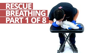 How to perform Rescue Breathing Part 1 of 8 FirstAid [upl. by Allehs]