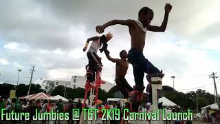 Part 2Future Jumbies at the Launch of TampT Carnival 2019 [upl. by Submuloc]