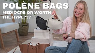 POLENE BAGS  Honest review Are they mediocre or worth the hype Numéro Dix Cyme mini amp Béri [upl. by Ambrosius]