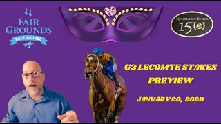 2024 Lecomte Stakes  Fair Grounds  Preview amp Picks KY Derby [upl. by Imoen470]