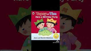 Topsy and Tim Have a Birthday Party Book mindstormtoys earlyreader stories [upl. by Quartana]