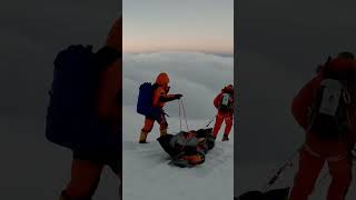 Death body rescue on mountain Nepal Challenge Trek  Nepal Challenge mountains everestbasecamp [upl. by Walcoff]